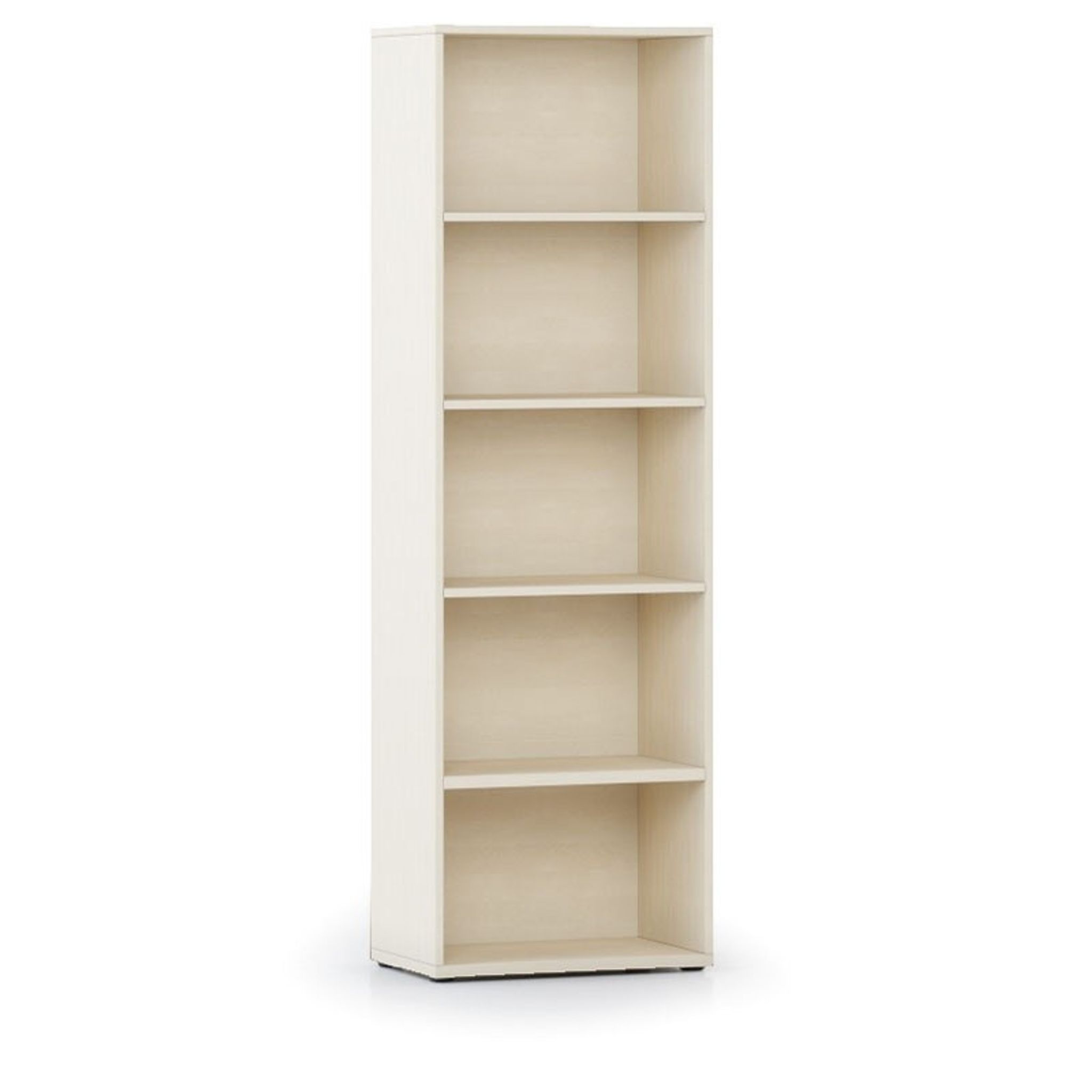 Biblioteka INTEGRO, niska, 1920 x 600 x 400 mm, 4 półki, brzoza