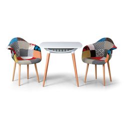 Billig angebot: Esstisch COMPACT + 2x Sessel BREAK