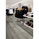 Bodenfliese Fortelock Business, 668 x 668 mm, Graphit/skandinavische Eiche