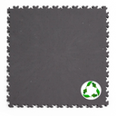 Bodenfliese Fortelock Industry ECO Classic, 510,5 x 510,5 mm, Graphit/Leder