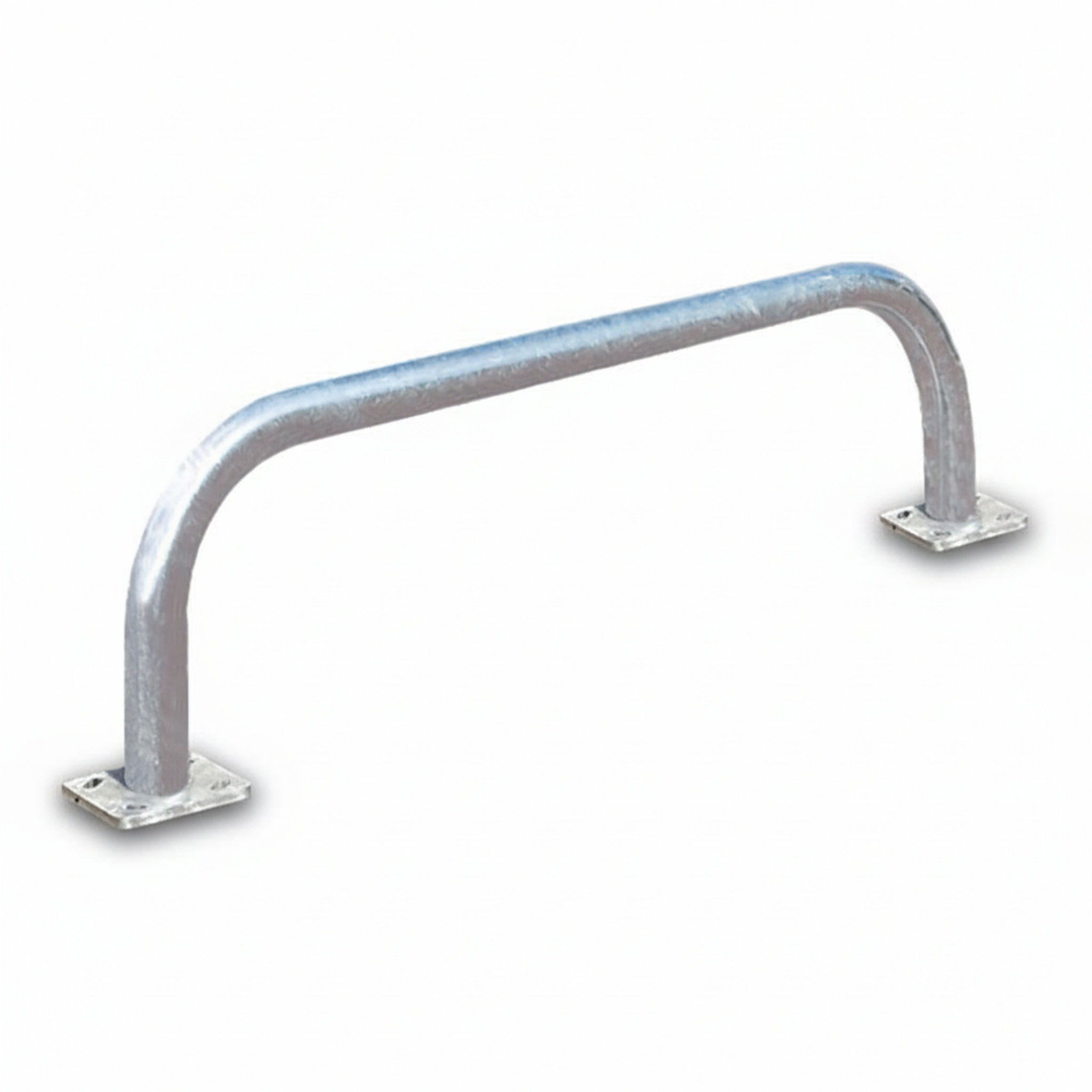 Bogenförmige Sperre für Parkplätze, 2000 mm, verzinkt