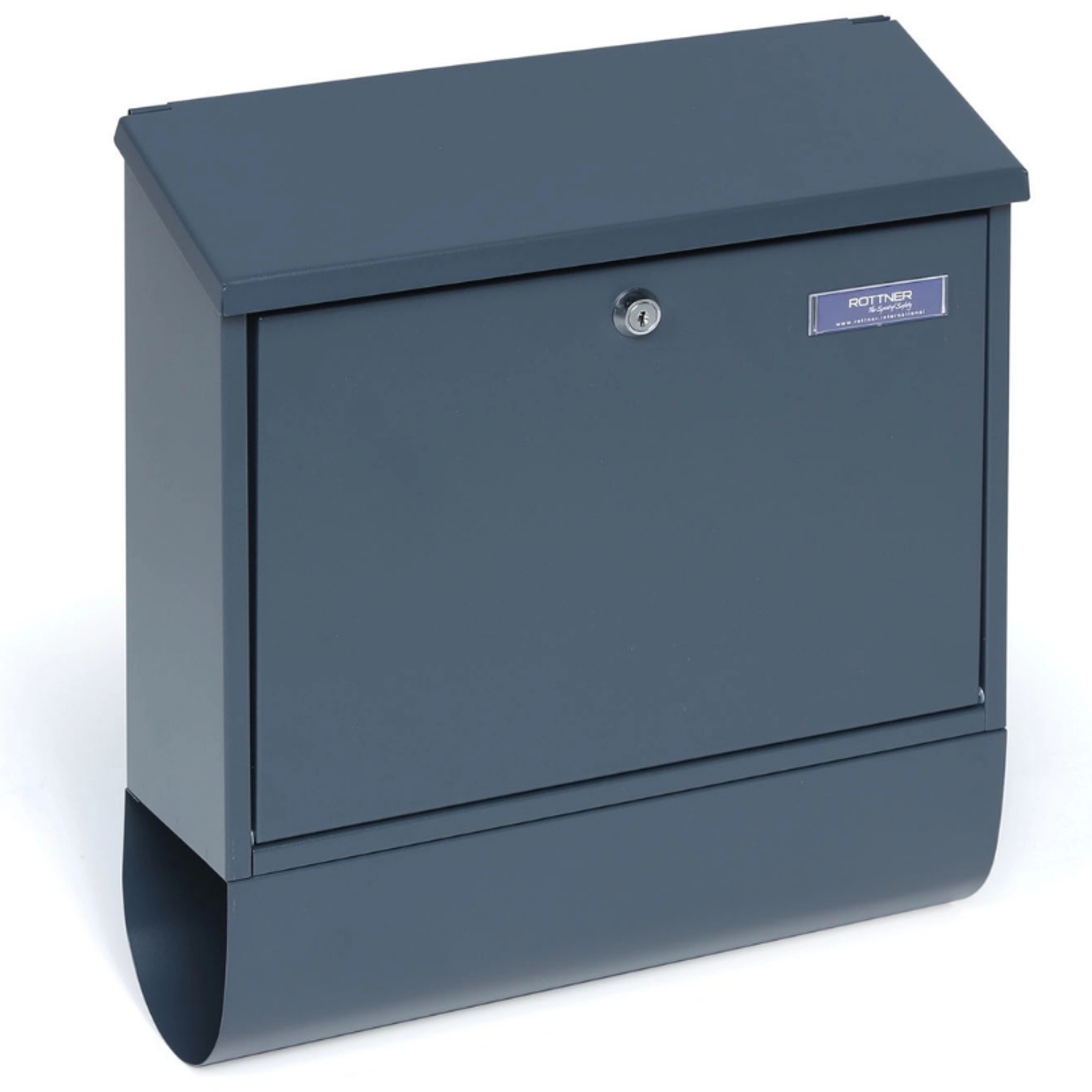 Briefkasten für Zeitung und Briefe VILLA SPEZIAL SET, anthrazit