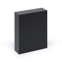 Briefkasten, geeignet für Baugruppen, 350 x 260 x 80 mm, schwarz