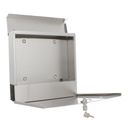 Briefkasten KENSINGTON inox, 370 x 370 x 105 mm, Edelstahl