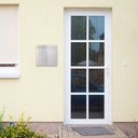 Briefkasten KENSINGTON inox, 370 x 370 x 105 mm, Edelstahl