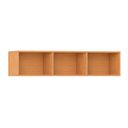 Bücherregal INTEGRO, 405 x 1750 x 400 mm, 3 Regale, Buche