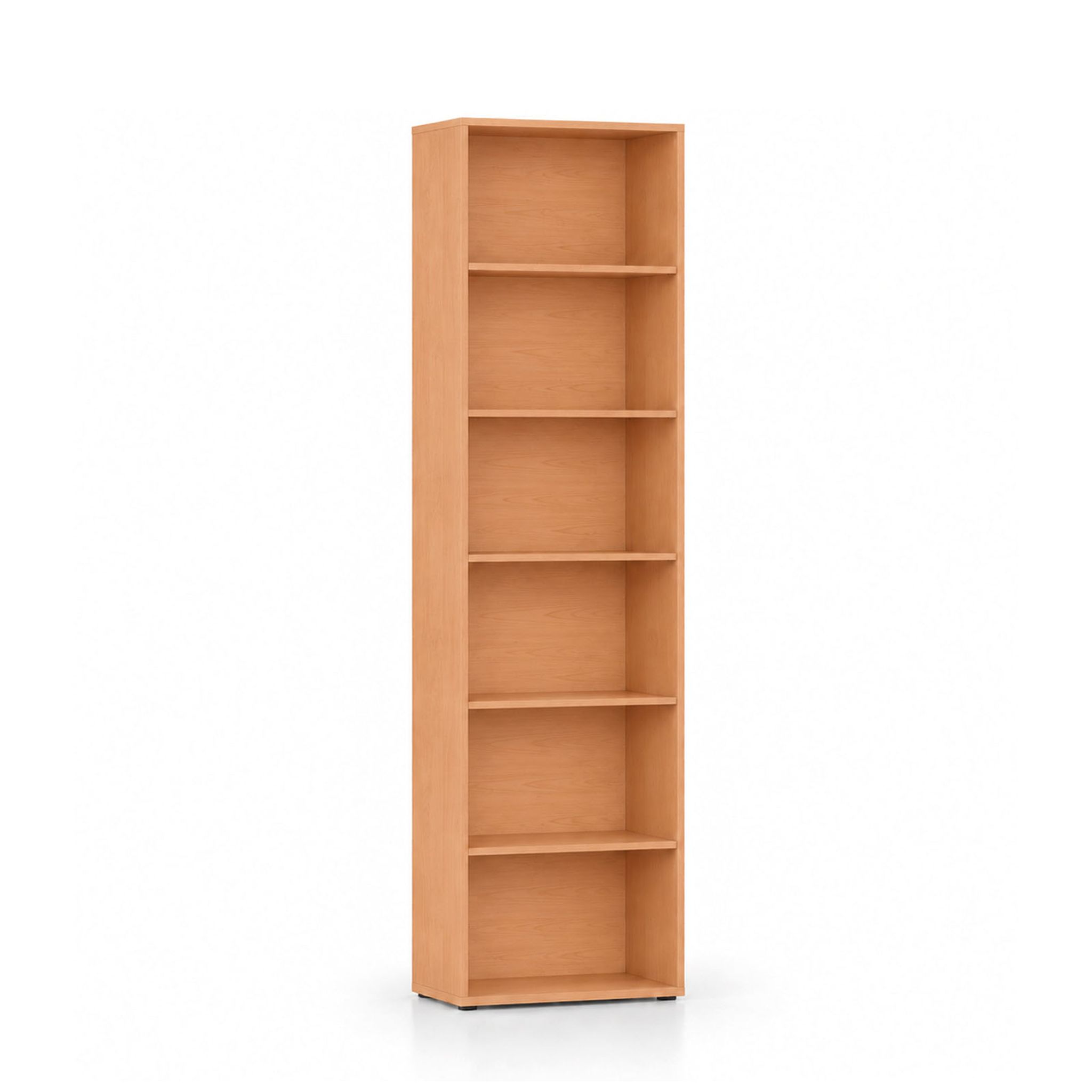 Bücherregal INTEGRO, hoch, 2300 x 600 x 400 mm, Buche
