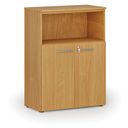 Büro-Kombischrank PRIMO WOOD, 800 x 420 x 1087 mm, Buche