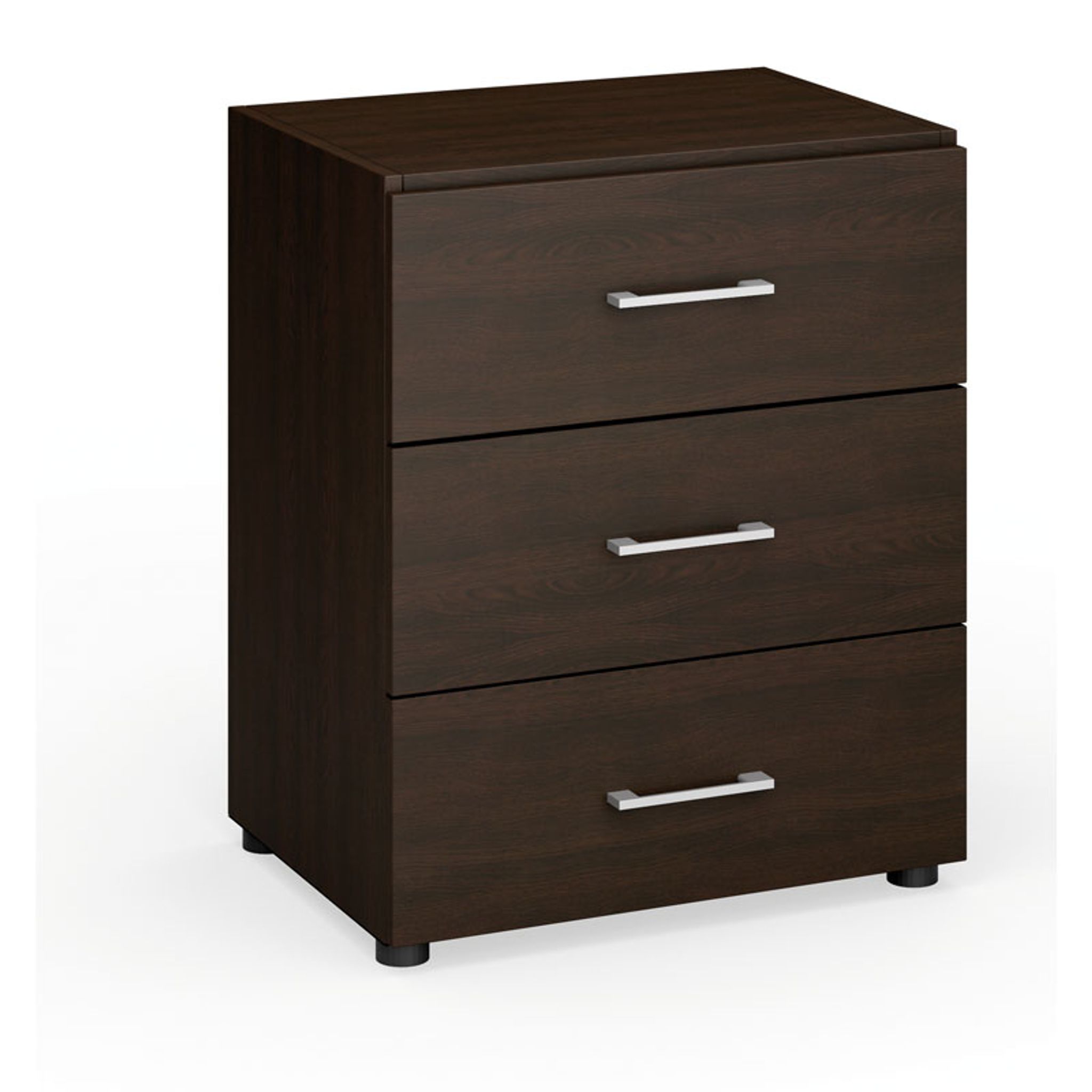 Büro-Kommode, Büro-Schubladenschrank PRIMO Classic 2023, 740 X 420 X 600 mm, Wenge