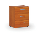 Bürokommode für Schreibtisch PRIMO WOOD, 740 x 600 x 420 mm, Kirsche