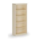 Büroregal ARRISTO LUX, 800 x 400 x 1836 mm, Birke