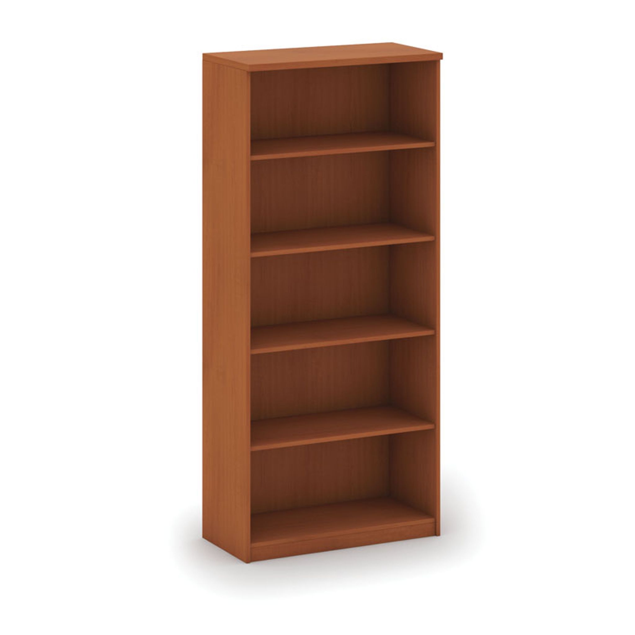 Büroregal MIRELLI, 800 x 400 x 1800 mm, Kirschbaum