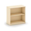 Büroregal MIRELLI, 800 x 400 x 800 mm, Birke