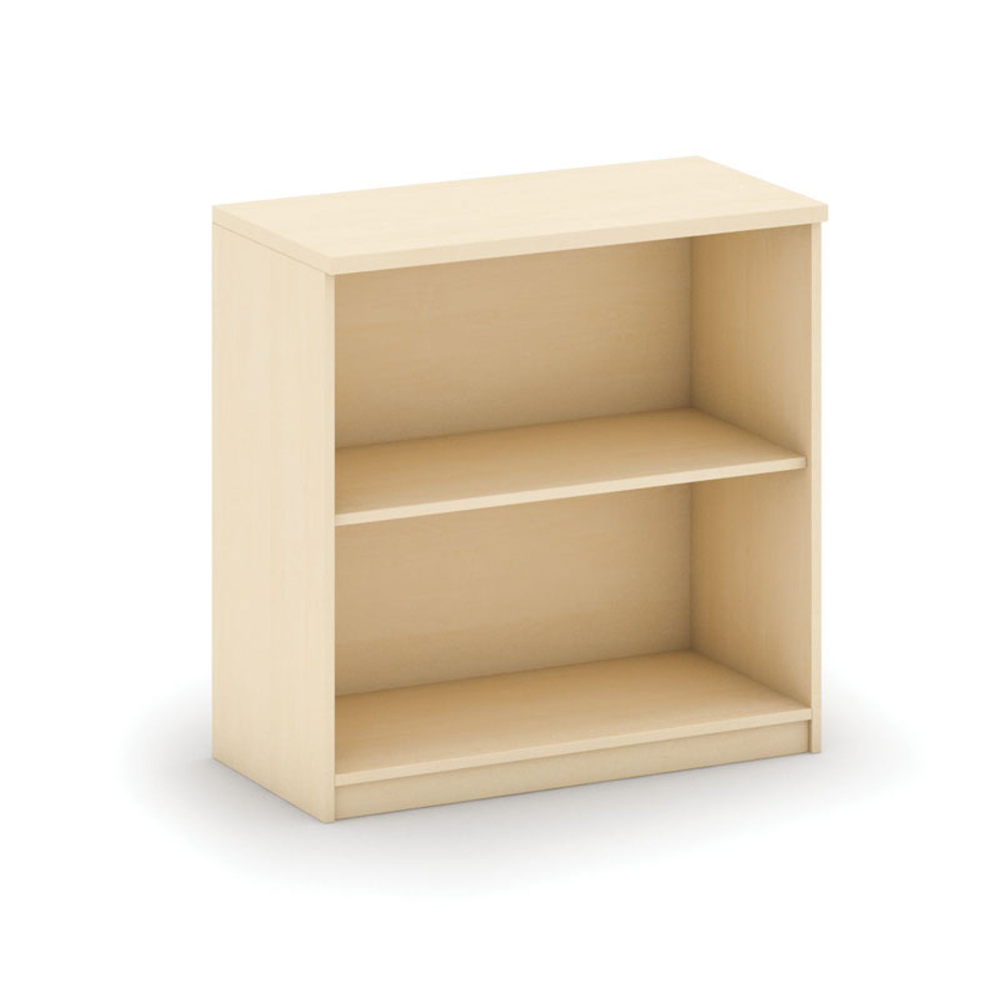 Büroregal MIRELLI, 800 x 400 x 800 mm, Birke