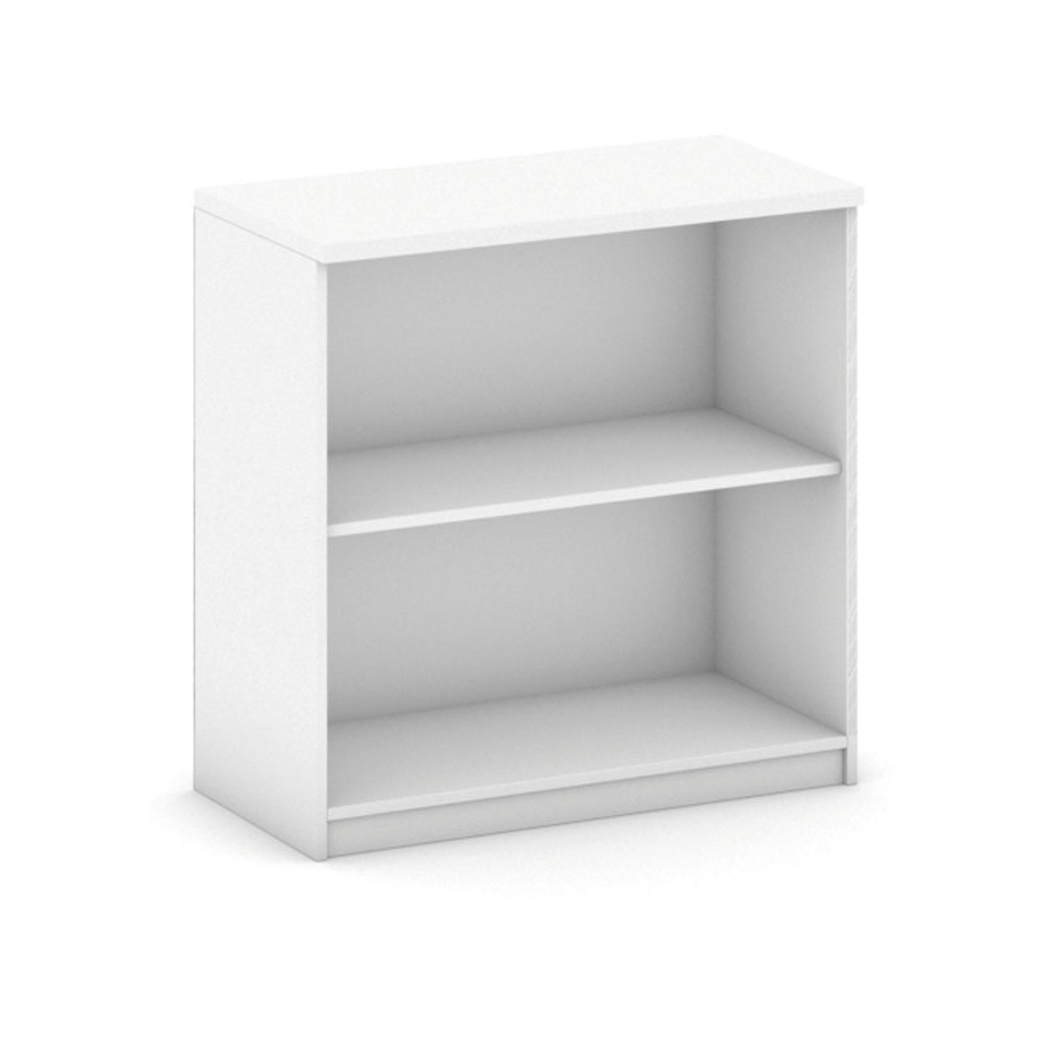 Büroregal MIRELLI, 800 x 400 x 800 mm, weiß