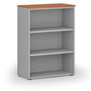 Büroregal PRIMO GRAY, 1087 x 800 x 420 mm, grau/Kirsche