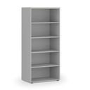 Büroregal PRIMO GRAY, 1781 x 800 x 500 mm, grau/Birke