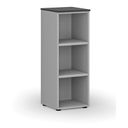 Büroregal PRIMO GRAY, 400 x 420 x 1087 mm, grau/Graphit