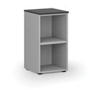 Büroregal PRIMO GRAY, 400 x 420 x 740 mm, grau/Graphit