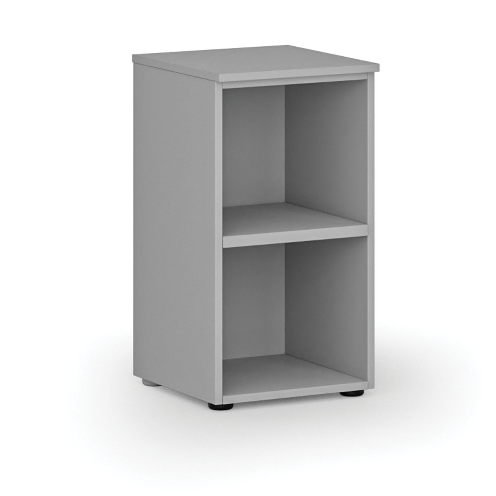 Büroregal PRIMO GRAY, 400 x 420 x 740 mm, grau