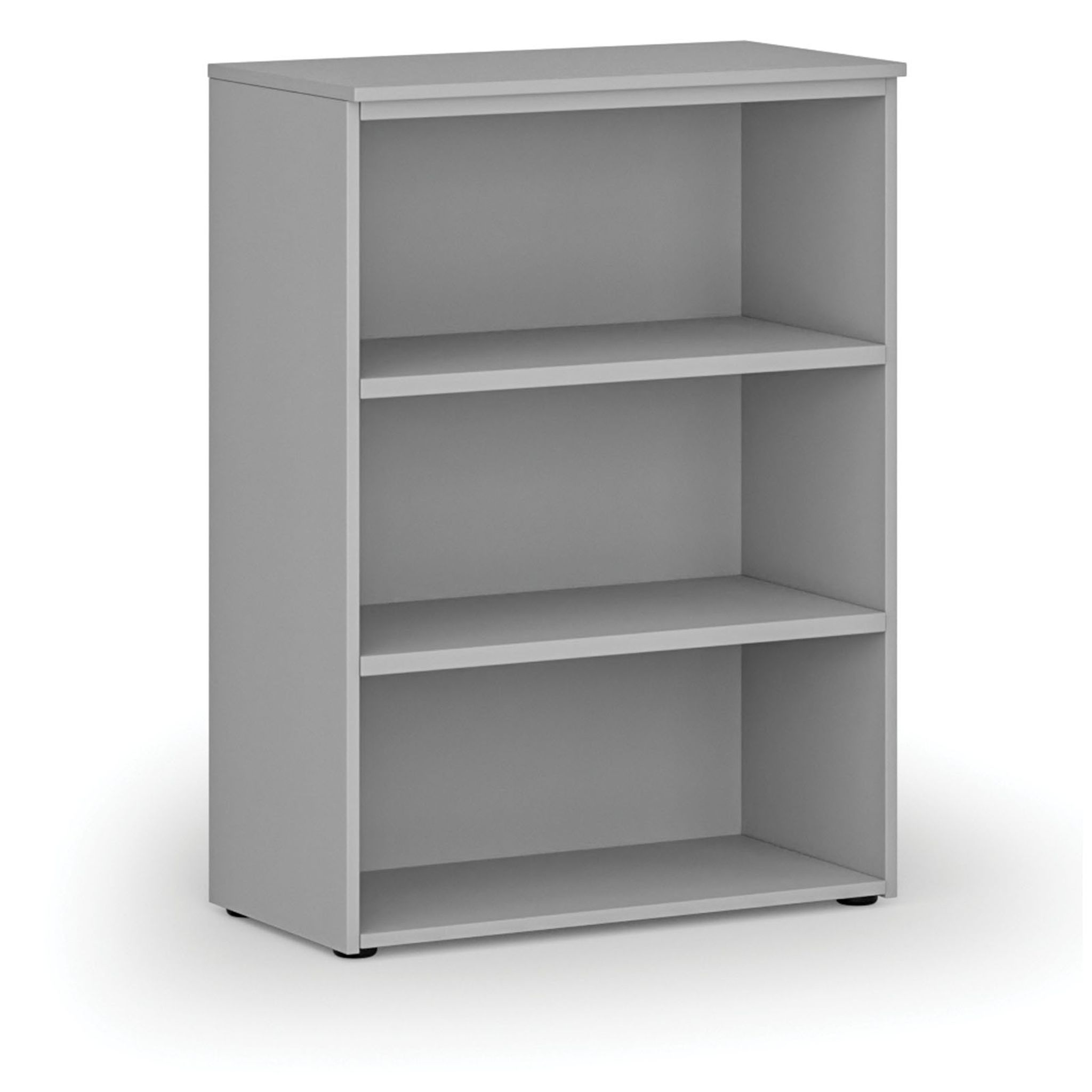 Büroregal PRIMO GRAY, 800 x 420 x 1087 mm, grau