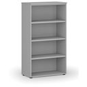 Büroregal PRIMO GRAY, 800 x 420 x 1434 mm, grau
