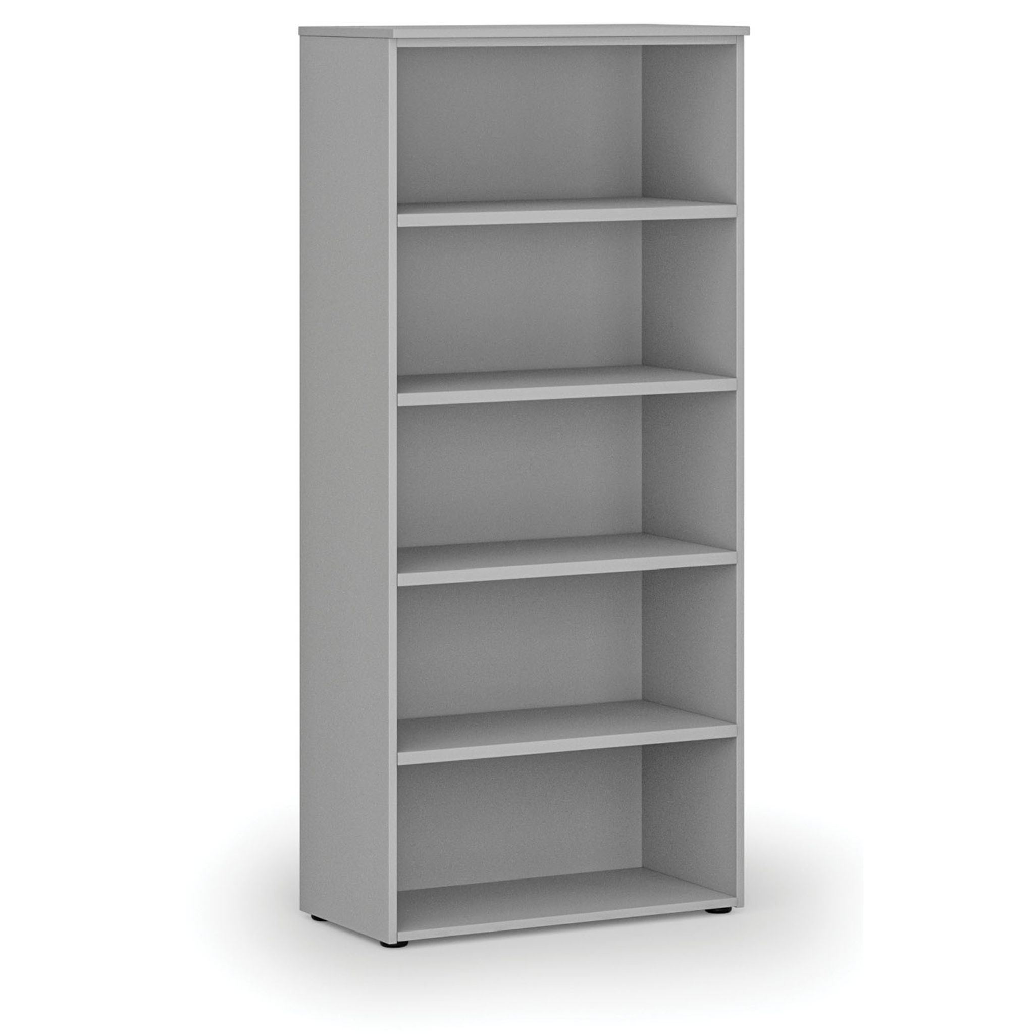 Büroregal PRIMO GRAY, 800 x 420 x 1781 mm, grau