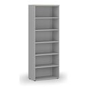 Büroregal PRIMO GRAY, 800 x 420 x 2128 mm, grau/Birke