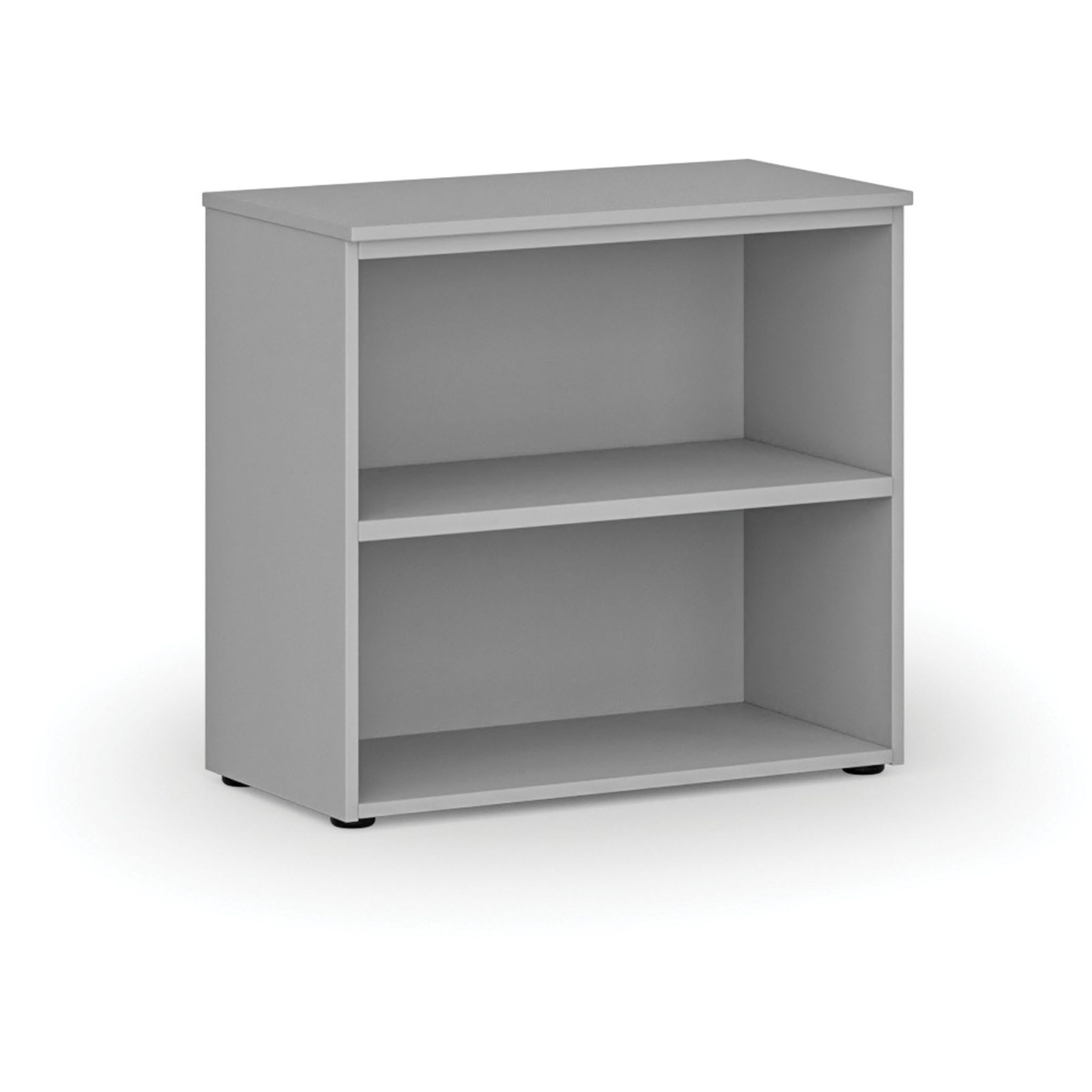 Büroregal PRIMO GRAY, 800 x 420 x 740 mm, grau