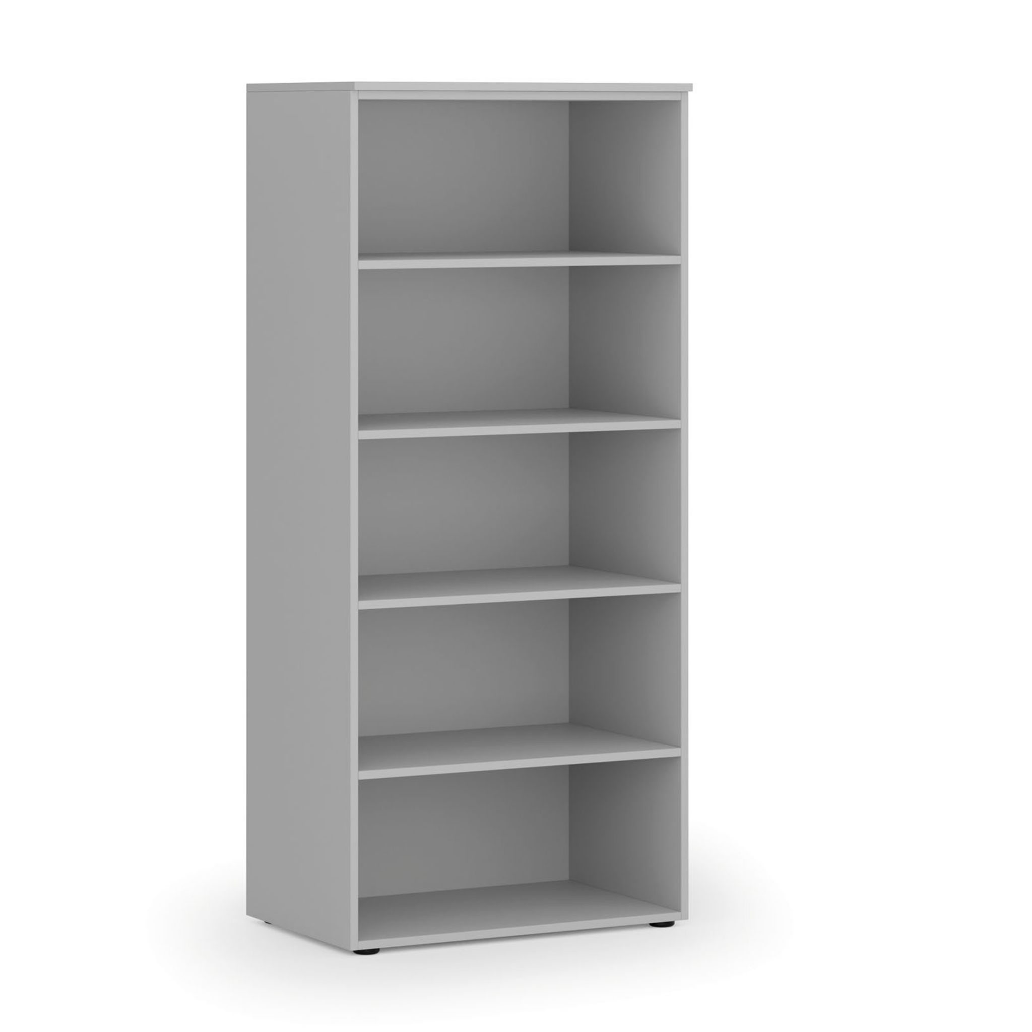 Büroregal PRIMO GRAY, 800 x 500 x 1781 mm, grau