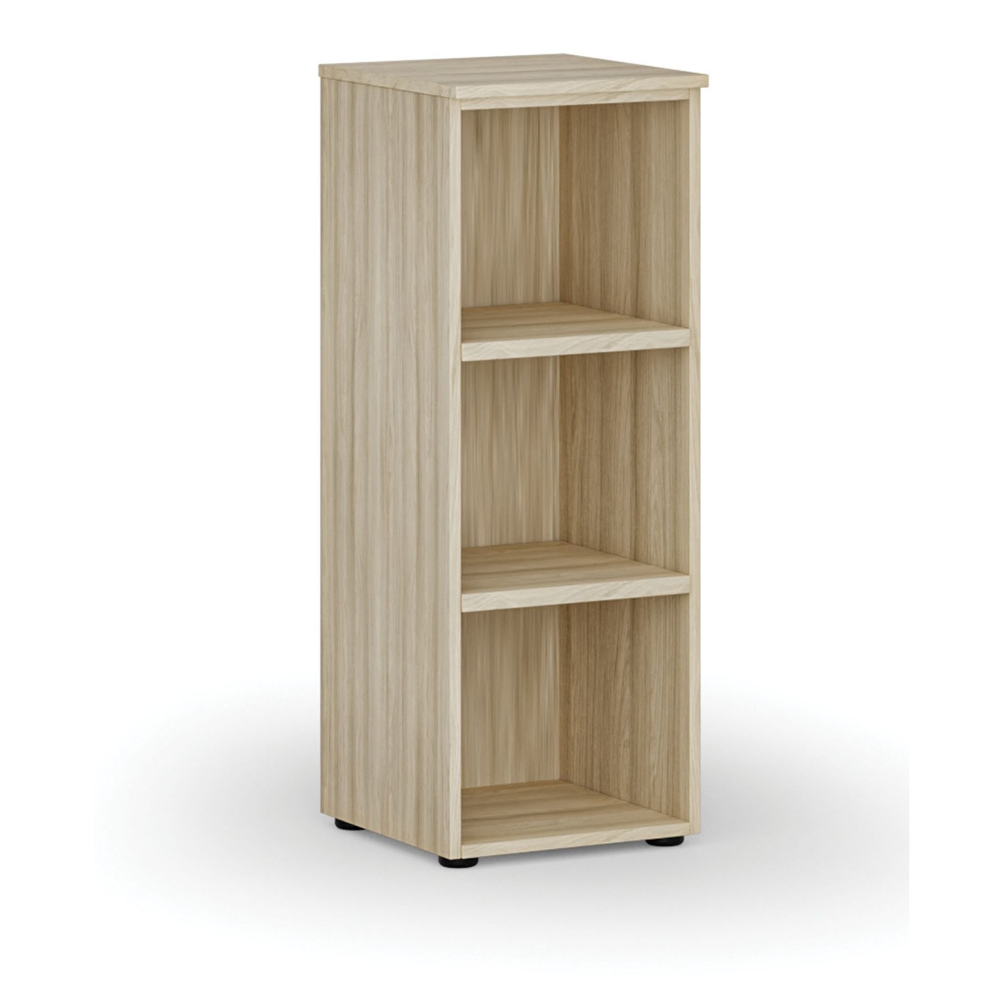 Büroregal PRIMO WOOD, 1087 x 400 x 420 mm, Eiche natur