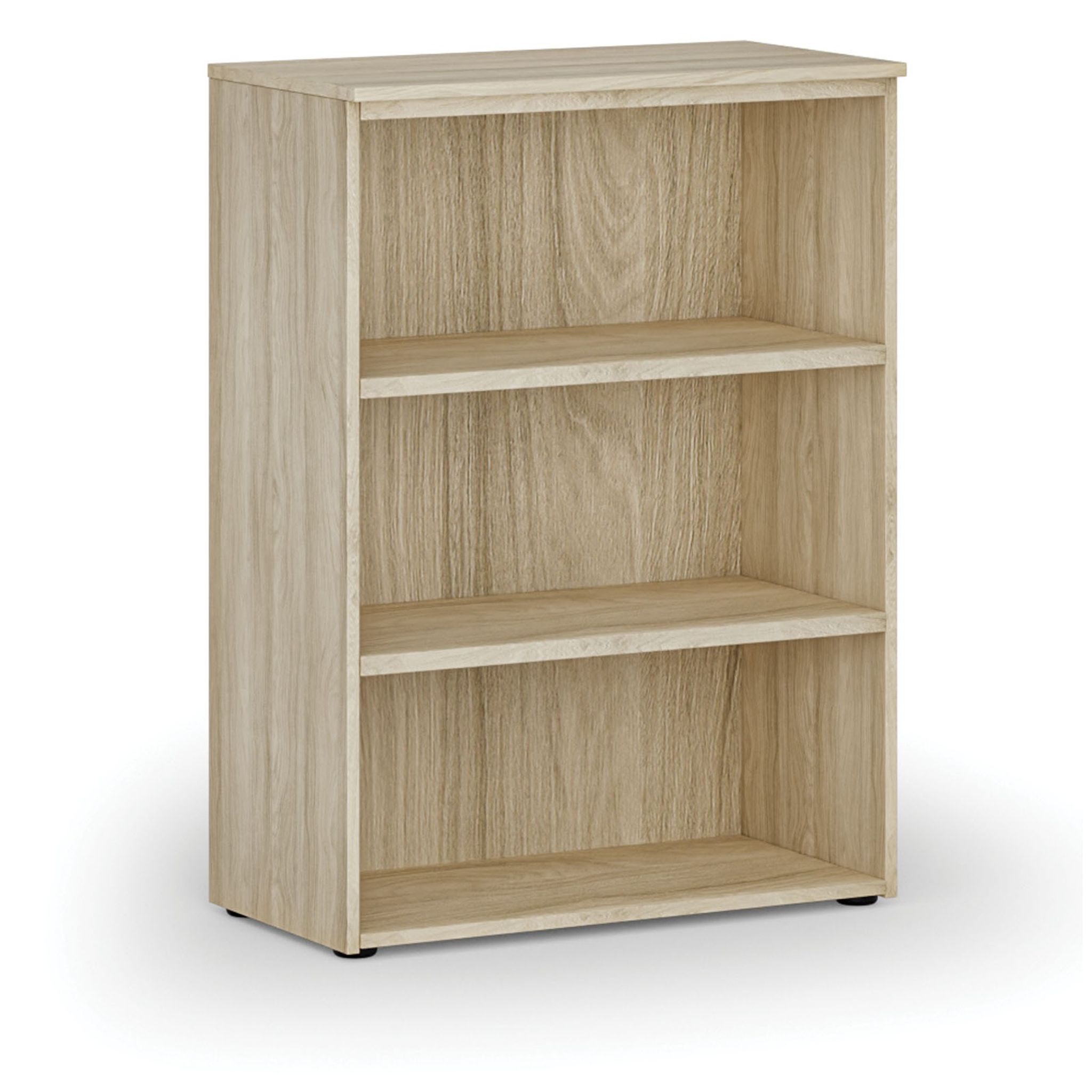 Büroregal PRIMO WOOD, 1087 x 800 x 420 mm, Eiche natur