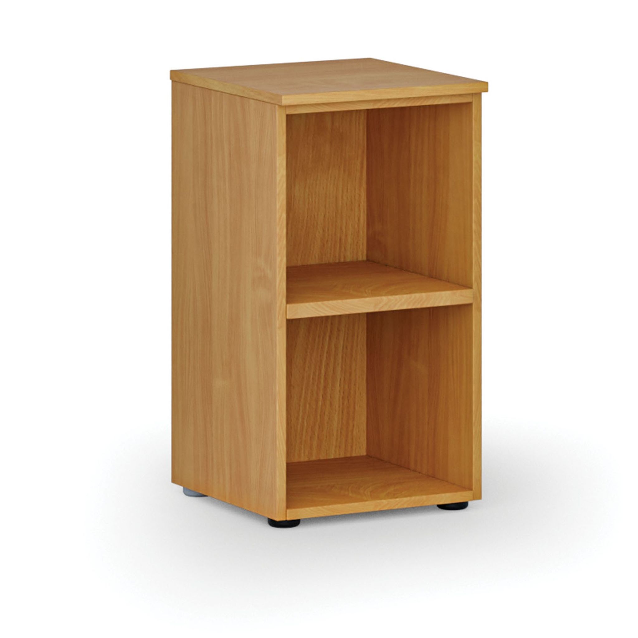 Büroregal PRIMO WOOD, 400 x 420 x 740 mm, Buche