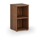 Büroregal PRIMO WOOD, 400 x 420 x 740 mm, Nussbaum