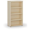 Büroregal PRIMO WOOD, 800 x 420 x 1434 mm, Birke