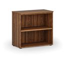 Büroregal PRIMO WOOD, 800 x 420 x 740 mm, Nussbaum