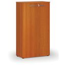 Büroschrank mit Tür PRIMO WOOD, 800 x 420 x 1434 mm, Kirsche