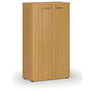Büroschrank mit Tür PRIMO WOOD, 800 x 420 x 1434 mm, Buche
