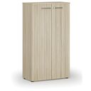 Büroschrank mit Tür PRIMO WOOD, 800 x 420 x 1434 mm, Eiche natur