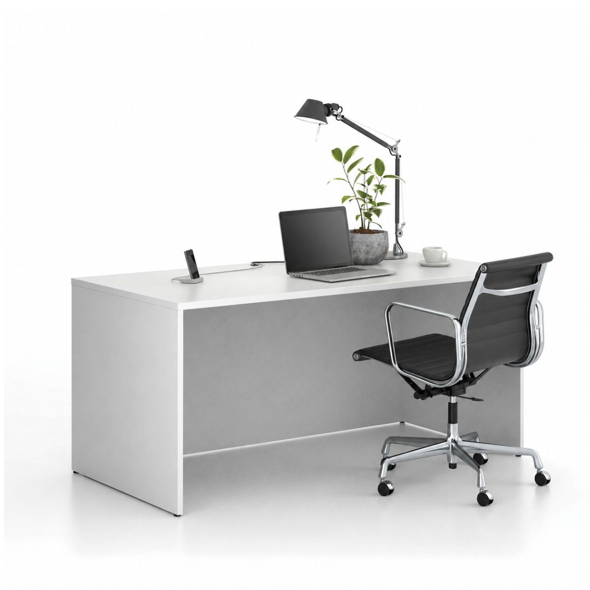 Büroschreibtisch FRAME, 160x80 cm