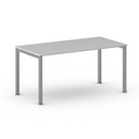 Büroschreibtisch METAL 160x80 cm, grau