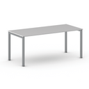 Büroschreibtisch METAL 160x80 cm, grau