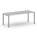 Büroschreibtisch METAL 200x80 cm, grau