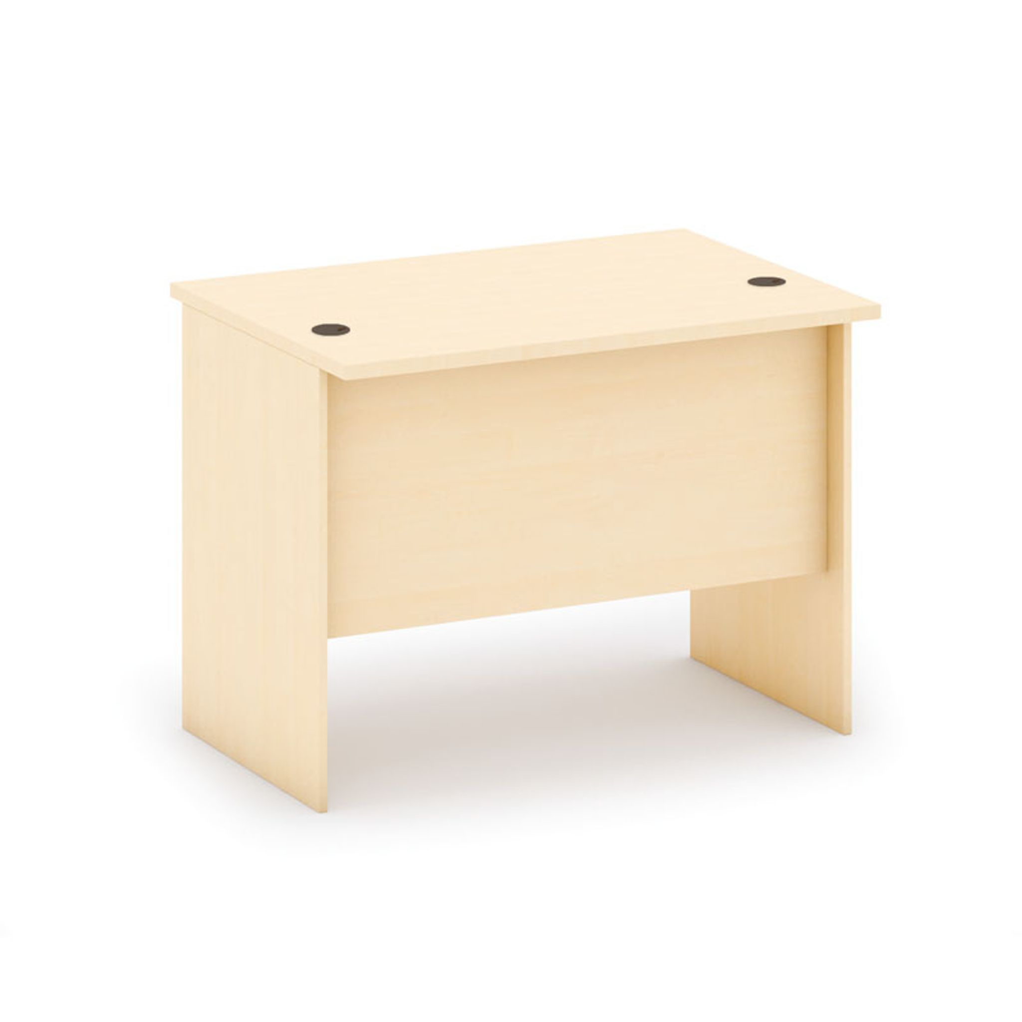 Büroschreibtisch MIRELLI, Länge 1000, Birke