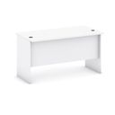 Büroschreibtisch MIRELLI, Länge 1400 mm, weiß