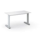Büroschreibtisch PRIMO FLEXIBLE, 140x80 cm, weiß