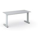 Büroschreibtisch PRIMO FLEXIBLE, 160x80 cm, grau