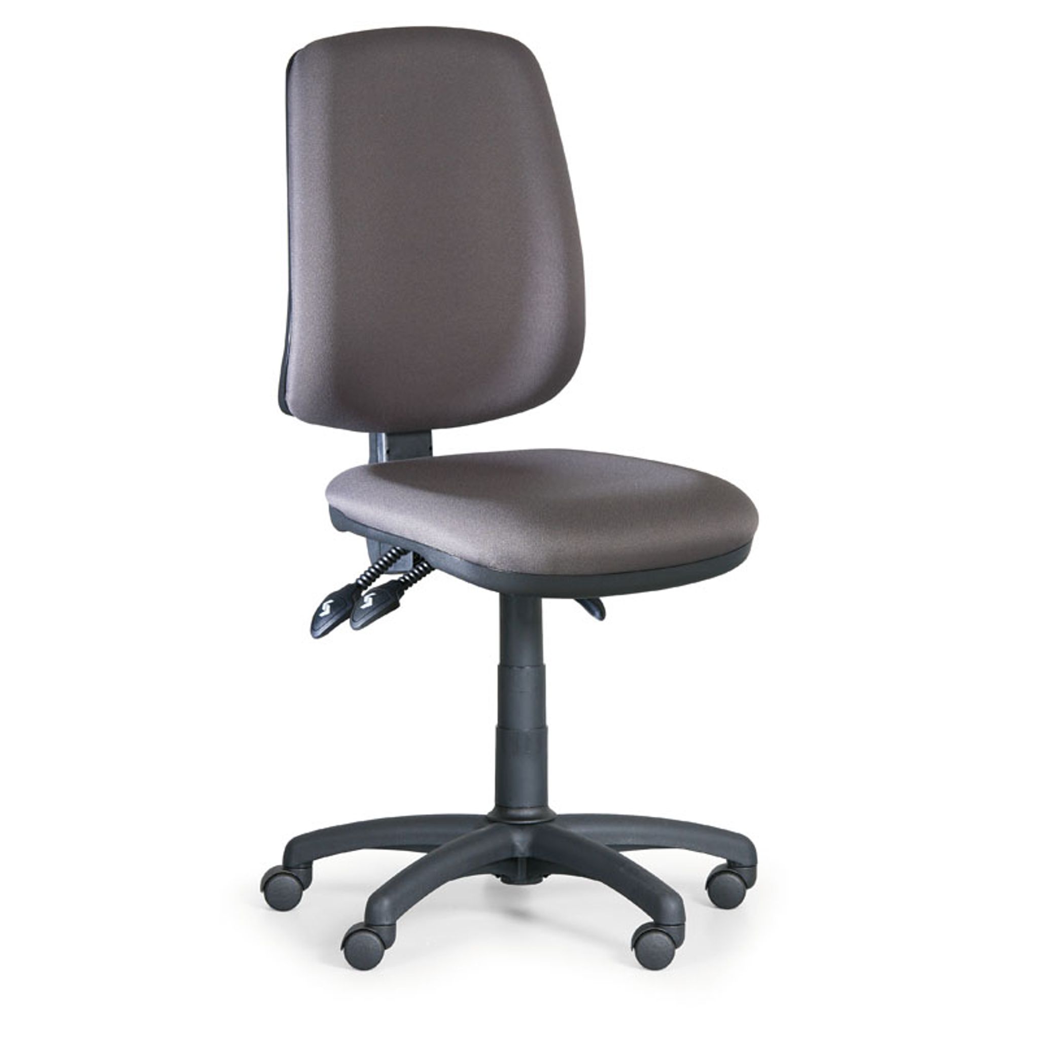 Bürostuhl ATHEUS ohne Armlehnen, grau