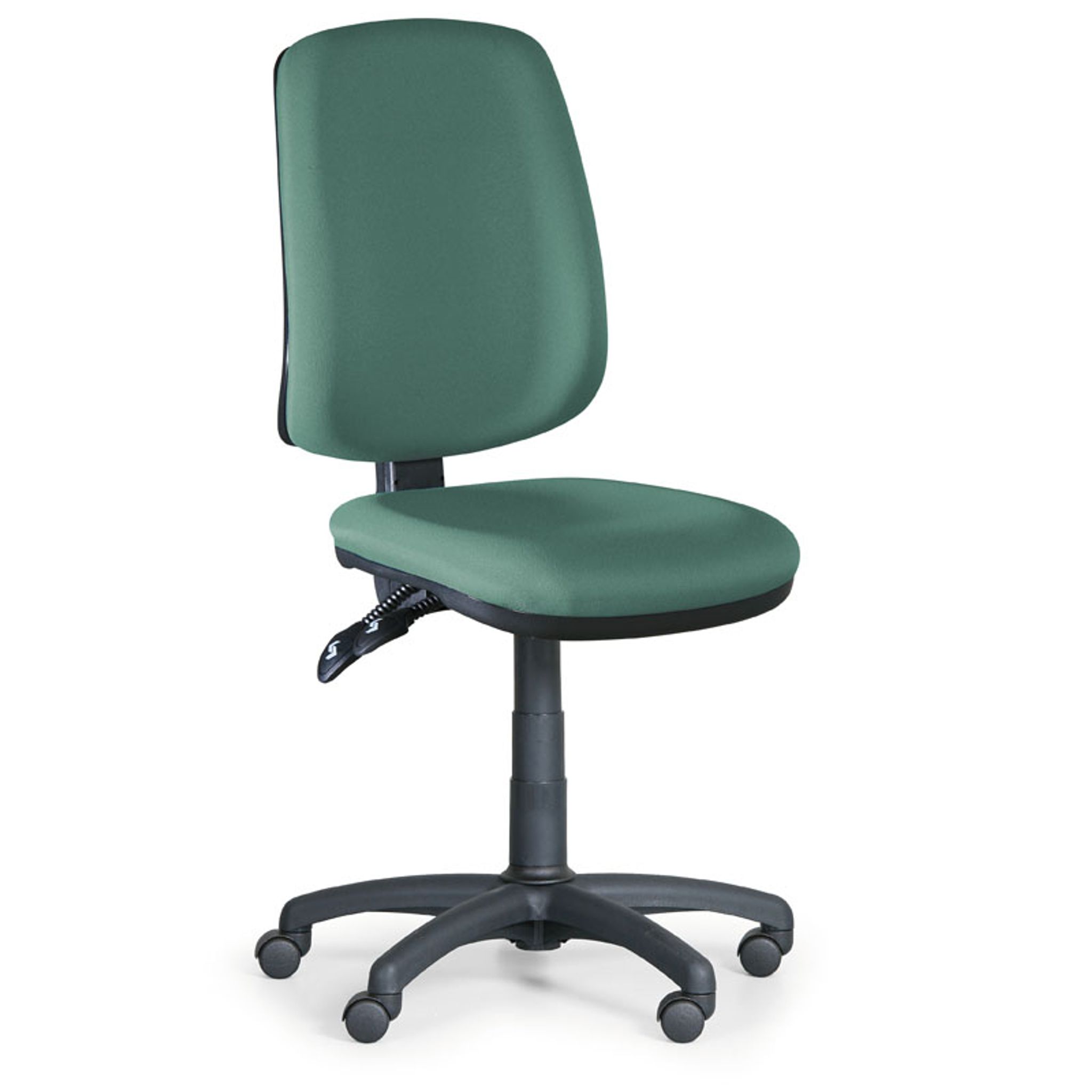 Bürostuhl ATHEUS ohne Armlehnen, grün