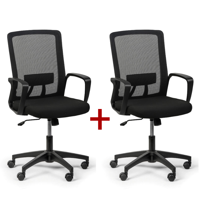 B2B Partner Bürostuhl BASE 1+1 GRATIS, schwarz
